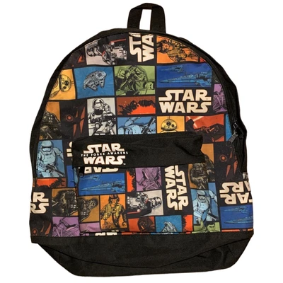 £9.99 • Buy Black Star Wars Backpack Rucksack School Bag