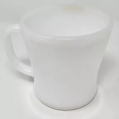 Vintage Federal Coffee Cup Mug Heat Proof White Milk Glass • $6.75