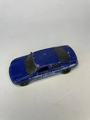 Matchbox 2004 Dodge Charger Blue Police Car  Made In Thailand Mattel Inc Vintage • £4.99