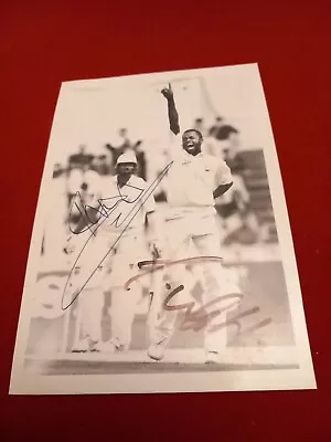 £1.99 • Buy Courtney Walsh And Ian Botham Cricket Signed Postcard 6x4