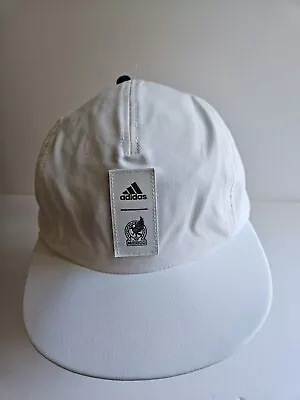Adidas AEROREADY Team Mexico Futbol/Soccer Hat OSFA Adjustable White NEW W/Tags • $24.50