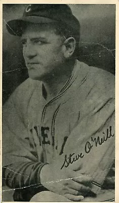 1936 GOUDEY WIDE PEN B17 CLEVELAND INDIANS Steve O'Neill • $9.99