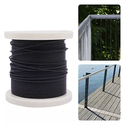 1/8  250ft Cable Railing 7x7 Strand Stainless Steel 316 Wire Rope Winch Cable • $69.01