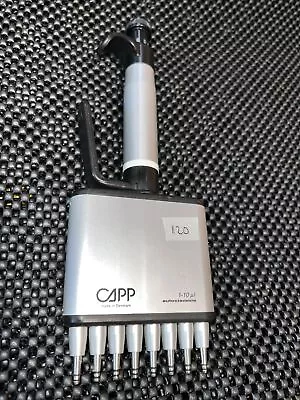 Matrix CAPP 8 Channel Multichannel Pipette Pipettor 1.0 To 10 Ul  #120 • $67.50