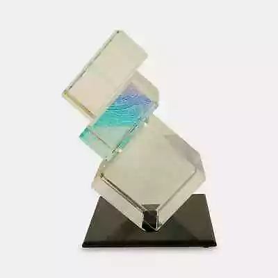 Concetta Mason Neptune's Ocean Glass Sculpture • $3500