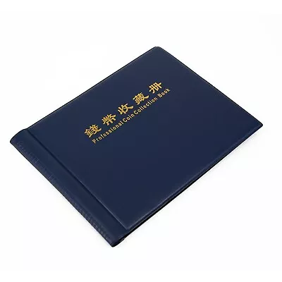 Premium Coin Album Book With 240 Pockets Preserve And Display Your Coins • $21.38