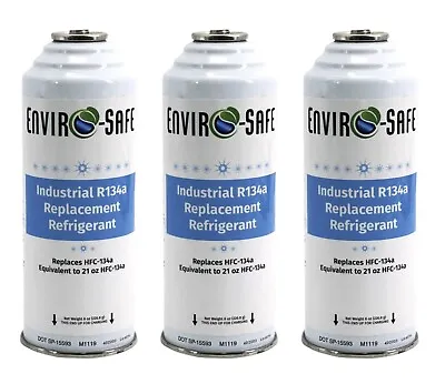 R 134a Refrigerant Replacement Cans- Coldest Refrigerant For Auto - 3 Pack • $39.90