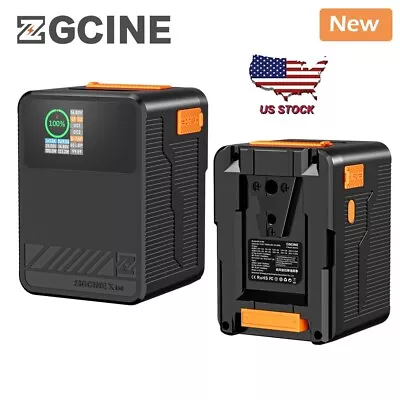 ZGCINE ZG-X160 Camera DSLR V-mount Battery 14.8V 156Wh 10500mAh 1.3  IPS Screen • $159