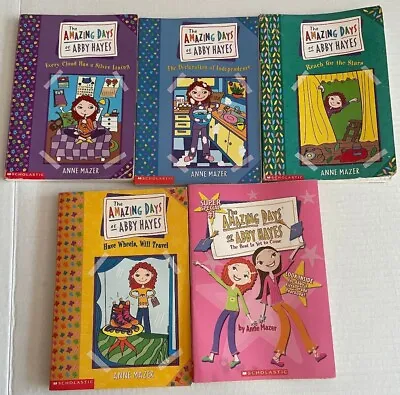 $5.99 • Buy Lot Of The Amazing Days Of Abby Hayes Chapter Books Anne Mazer RL55