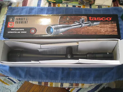 Tasco Target/Varmint 6-24X42 Rifle Scope W/ Box Papers Mil-Dot Reticle • $39.99