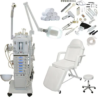 17 In 1 Microdermabrasion Facial Machine Stationary Bed Beauty Salon Equipment • $1728.88