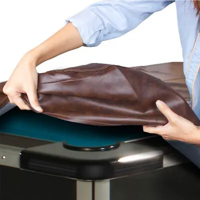 7/8/9' Heavy Duty Leatherette Billiard Pool Table Cover Protector Indoor/Outdoor • $38.79