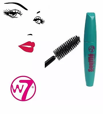 W7 Mascara Makeup Lengthen Volume Darken Thicken Define Eyelash SOUFFLE • £2.95