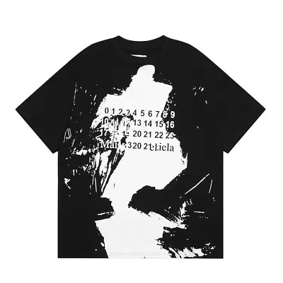 Streetwear Mm6 Maison Tee Margiela T-shirt Black • $29.88