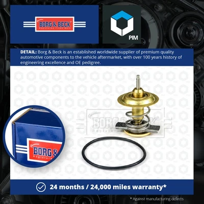 £11.21 • Buy Coolant Thermostat BBT063 Borg & Beck 90352677 90410897 90572899 Quality New