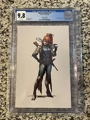 Marvel Zombies #1 CGC 9.8 Opena (1:15) Flip Variant Elsa Bloodstone 2015 L@@K!! • $299.95