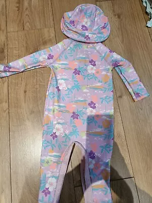 Baby Girl M&S Swimming Costume 6-9 Months • £4.99