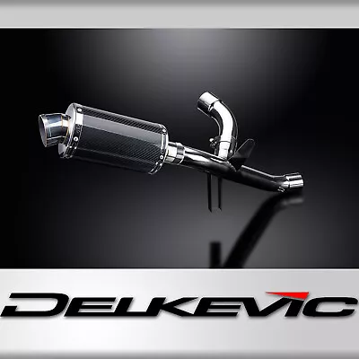 Delkevic Slip On Ducati Multistrada 950 9  Carbon Oval Muffler Exhaust 17-21 • $343.99