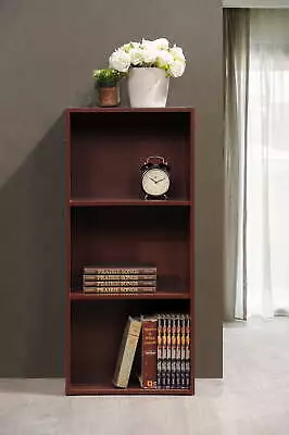 3-Shelf Bookcase In Mahogany • $33.85