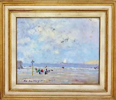 Maurice De Meyer (1911-1999) HST Marine Beach Stage Signed And Framed • $680.42