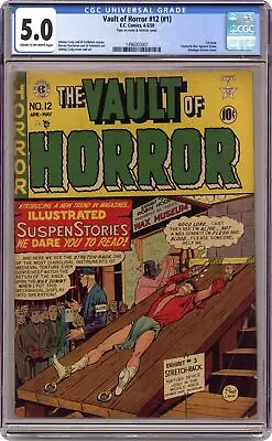 Vault Of Horror #12 CGC 5.0 1950 1496003001 • $3600