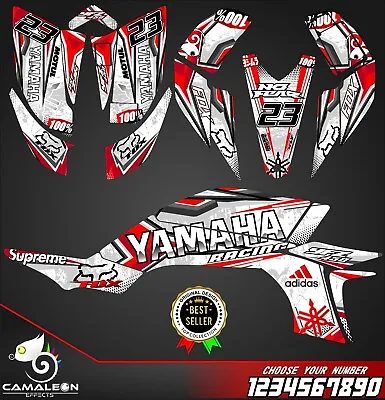 Yamaha YFZ 450 Graphics Kit 2003 2004 2005 2006 2007 2008 Stickers Decals Kit • $144