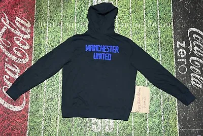 Manchester  United Jacket Hoodie Jersey Sz XL Chevrolet Black Nike • $35