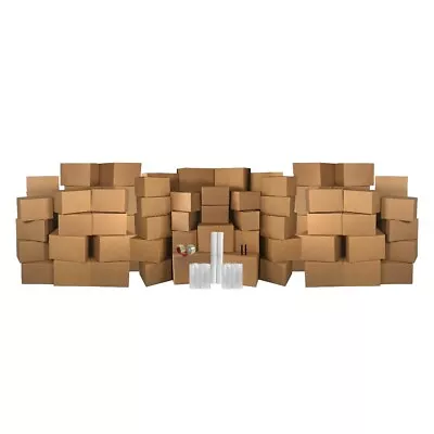 UBMOVE 7 Room Basic Moving Kit 88 Moving Boxes & Moving Supplies • $293.25