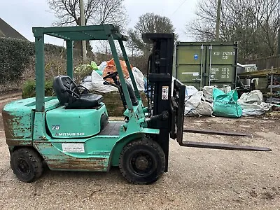 Mitsubishi 2.5t Diesel Forklift • £4950