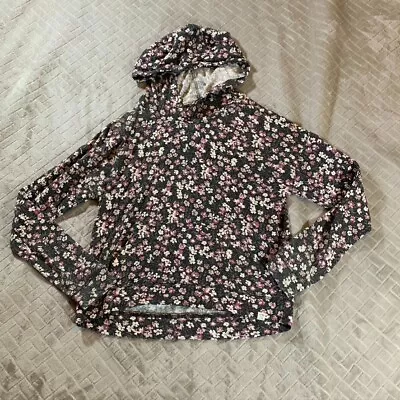 LA Hearts Womens Small Lightweight Hoodie Sweatshirt Floral Print Boho Festival • $14.99