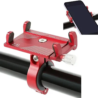 Aluminium Motorcycle Handlebar Cell Phone Mount Holder Bicycle GPS Bracket 360° • $6.30