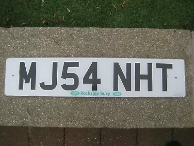 Great Britain England Non-eurostars Bury 2004 # Mj54 Nht Front License Plate • $29.99
