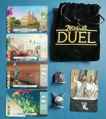 7 Wonders Duel Promos And Coin Set  (sold Separately) • $7