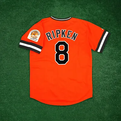 Cal Ripken Jr. Baltimore Orioles 1984 Cooperstown Orange 30th Anniv Men's Jersey • $149.99