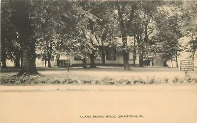  Quaker Meeting House  Quakertown PA Postcard • $6