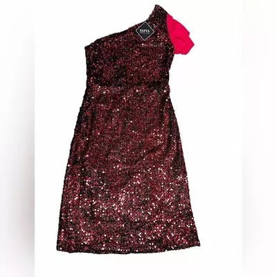 NWT Zaful Sequin Mini One Shoulder Dress • $18