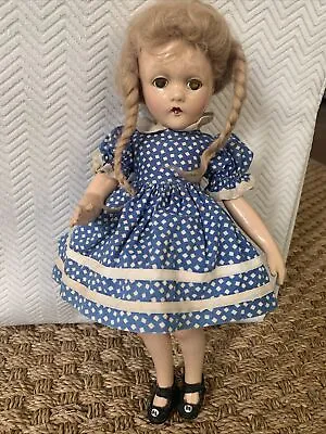 Vintage 13 “ Madame Alexander Compo Swivel Waist WENDY-ANN Doll Alice Wonderland • $100