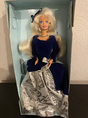 Barbie Winter Velvet Avon Exclusive Doll 12  Special Edition 15571 Mattel 1995 • $9.99