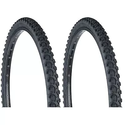Sunlite K831 Alpha Bite Tires PAIR 26x1.95 Mountain Black Trail Knobby Bicycle • $33.20