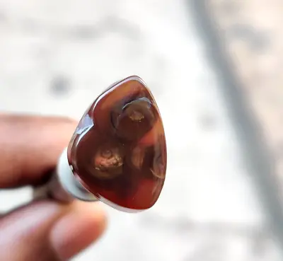 100% Natural High Quality Mexican Fire Agate Fancy Gemstone Polished Cabochon • $30.99