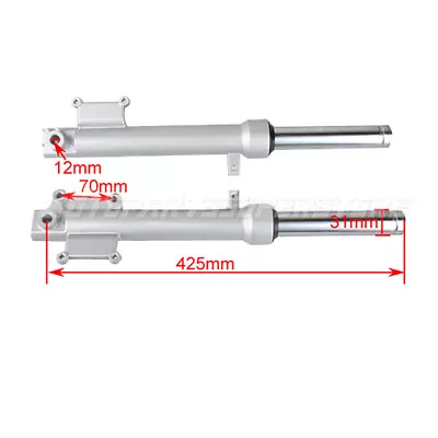 Front Shock Absorber Suspension For GY6 50cc 150cc Scooter Moped • $37.95
