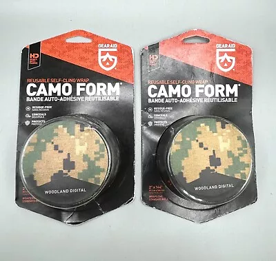 GEAR AID Camo Form Reusable Self-Cling Wrap 2  X 144  - Highlander (2-Pack) • $27.99
