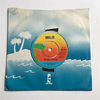 Millie - My Boy Lollipop 7  Vinyl Record - WIP 6574 • £4.99