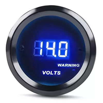  DC12V Voltmeter Blue Digital LED Volt Gauge Voltage Meter Kit 2inches 52mm  • $31.25