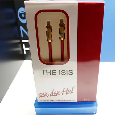 Original Van Den Hul The ISIS 1.0 Meter Phono Cable RCA-RCA | Original Packaging Unopened NEW • $136.07