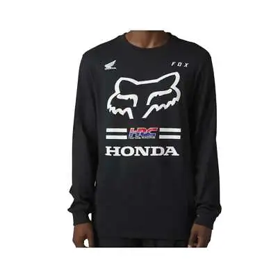 Fox X Honda Long Sleeve Premium Tee Black • £40.49