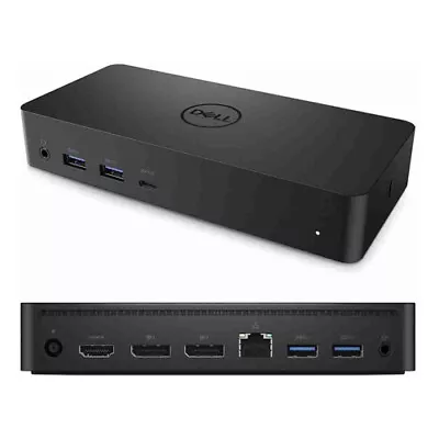 Dell D6000 USB Type-C / USB 3 4K Universal Dock W/ 130W PSU 12 Mth Wty • $199