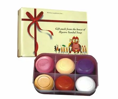 Mysore Sandal Soap Gift Pack 150g - Pack Of 6  FREE SHIPPING • $32.62