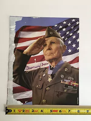Desmond T Doss Signed Photo Army Medic Ww2  Medal Of Honor Moh Hacksaw Ridge • $9.99