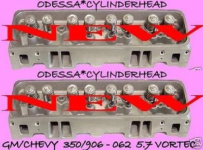 2 New Fits Gm Gmc Chevy Escalade Suburban Vortec 5.7 350 906 062 Cylinder Heads  • $749.80